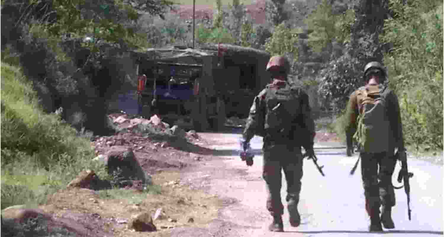Search OP launched after suspected Pakistani drone sighted in Rajouri Search OP launched after suspected Pakistani drone sighted in Rajouri