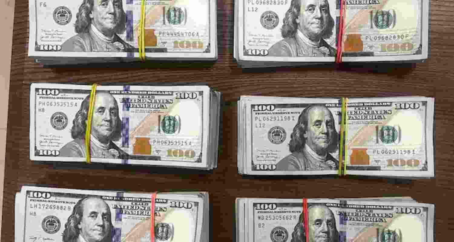 Indian nationals cannot carry more than USD 3,000 worth of foreign currency on international flights without the permission of the RBI as per rules.
Indian nationals cannot carry more than USD 3,000 worth of foreign currency on international flights without the permission of the RBI as per rules.