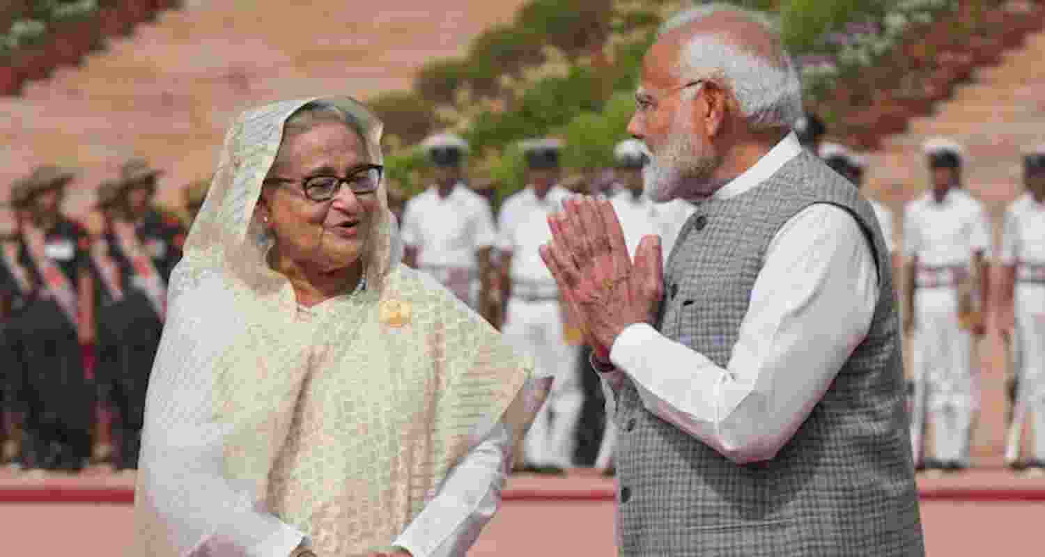 Bangladesh sought India's clarification on Sheikh Hasina's planned Delhi press conference, saying political activities could affect bilateral ties. Bangladesh sought India's clarification on Sheikh Hasina's planned Delhi press conference, saying political activities could affect bilateral ties.