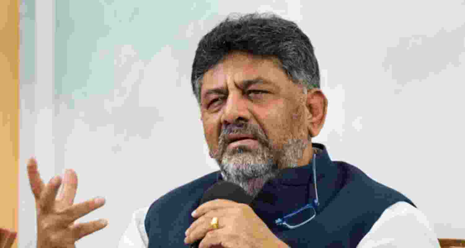 Karnataka Chief Minister DK Shivakumar. Karnataka Chief Minister DK Shivakumar.