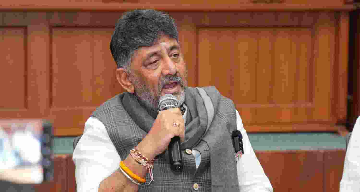 Karnataka Chief Minister DK Shivakumar - file image. Karnataka Chief Minister DK Shivakumar - file image.