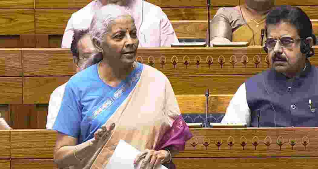 Finance Minister Sitharaman speaks during the Budget Session of Parliament, in New Delhi on Friday. Finance Minister Sitharaman speaks during the Budget Session of Parliament, in New Delhi on Friday.