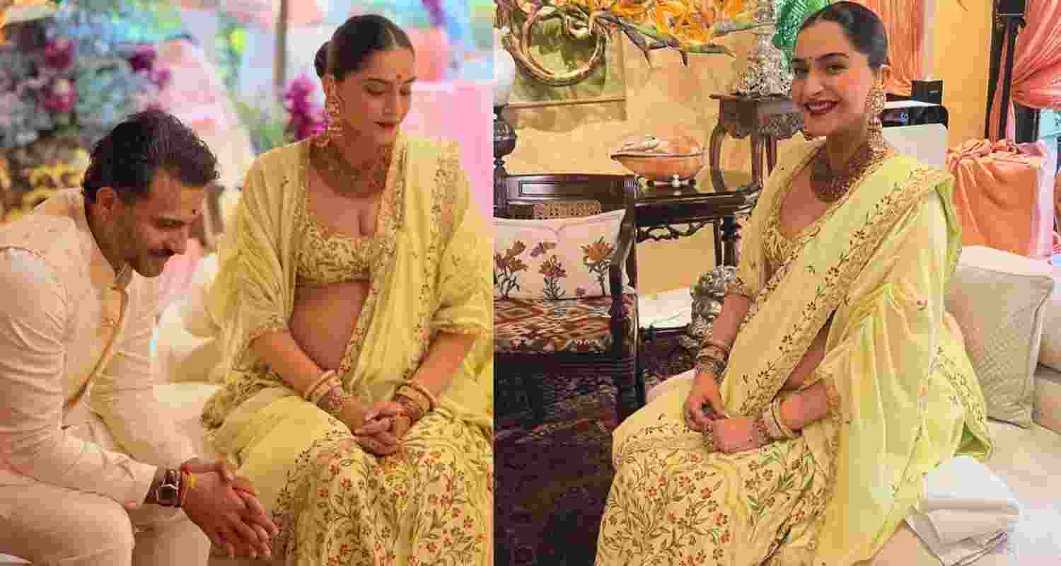Sonam Kapoor redefines maternity fashion at baby shower Sonam Kapoor redefines maternity fashion at baby shower