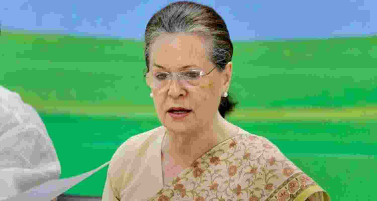 Congress leader Sonia Gandhi - file image. Congress leader Sonia Gandhi - file image.