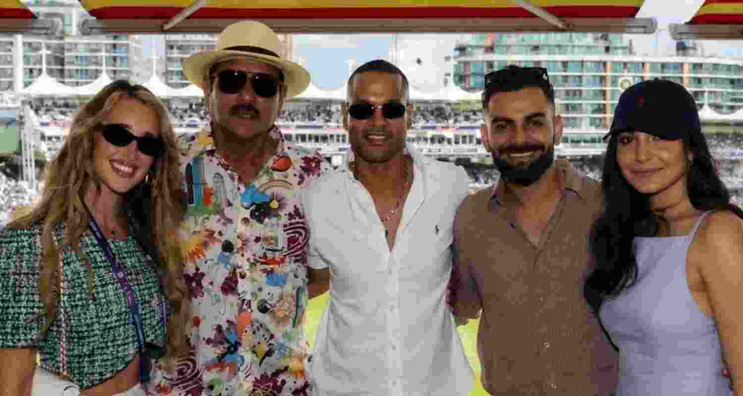 Sophie Dhawan shares star-studded Lord's photos Sophie Dhawan shares star-studded Lord's photos