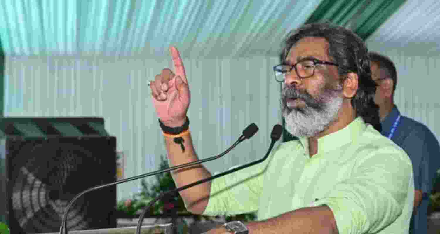 Jharkhand Chief Minister Hemant Soren. Jharkhand Chief Minister Hemant Soren.