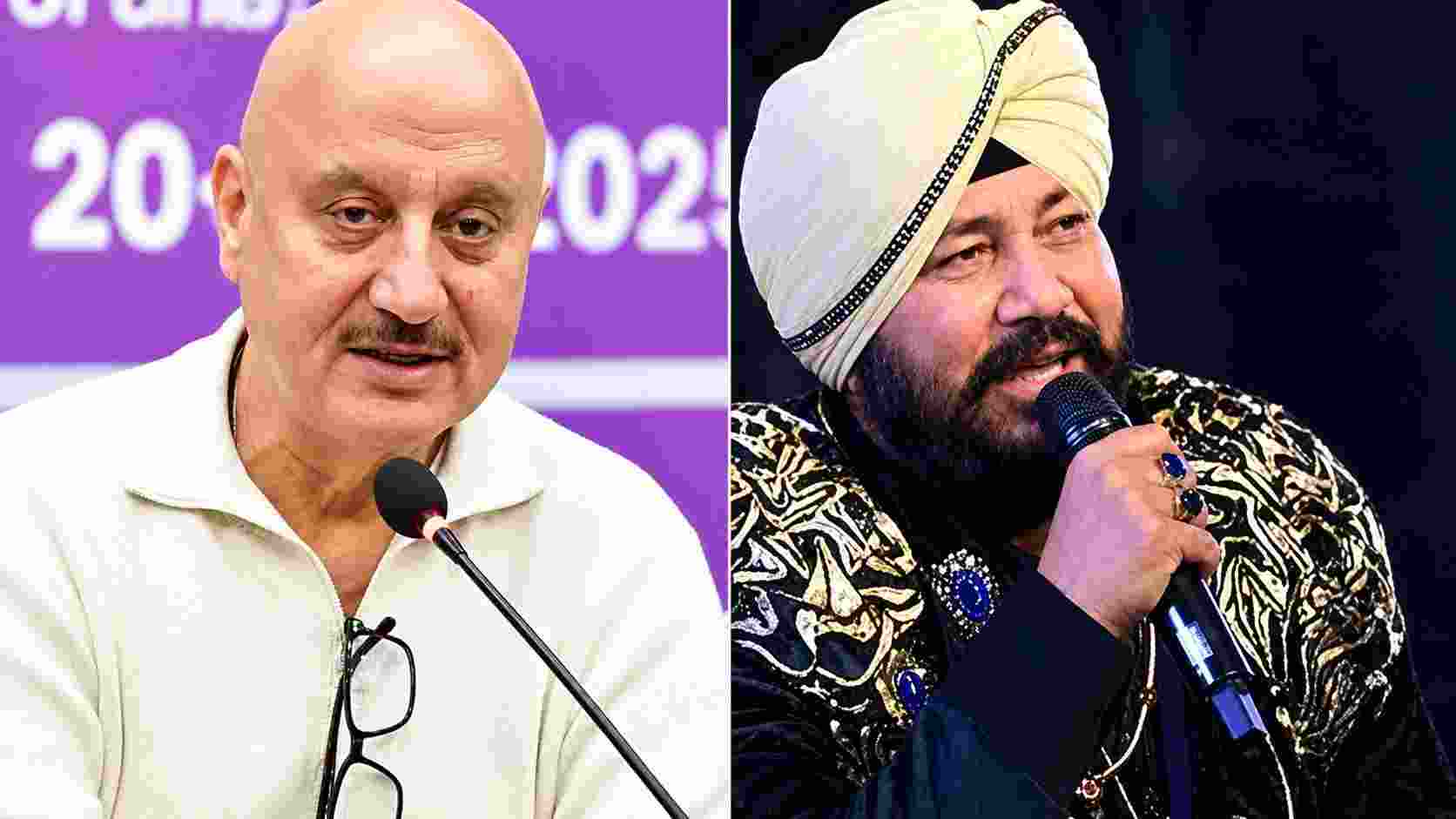 Anupam Kher Backs Daler Mehndi Anupam Kher Backs Daler Mehndi