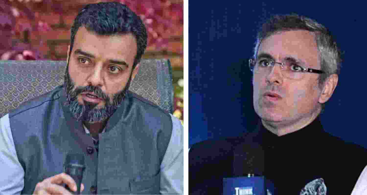 Srinagar MP Aga Ruhullah Mehdi and Jammu and Kashmir Chief Minister Omar Abdullah. Srinagar MP Aga Ruhullah Mehdi and Jammu and Kashmir Chief Minister Omar Abdullah.
