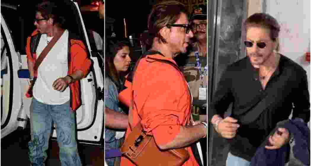 Shah Rukh Khan carrying the rare Hermes bag worth ₹8 lakh and ₹10 lakh. Shah Rukh Khan carrying the rare Hermes bag worth ₹8 lakh and ₹10 lakh.