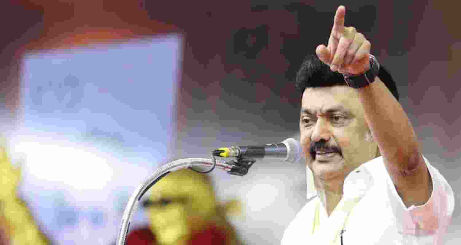 Tamil Nadu Chief Minister MK Stalin - file image. Tamil Nadu Chief Minister MK Stalin - file image.