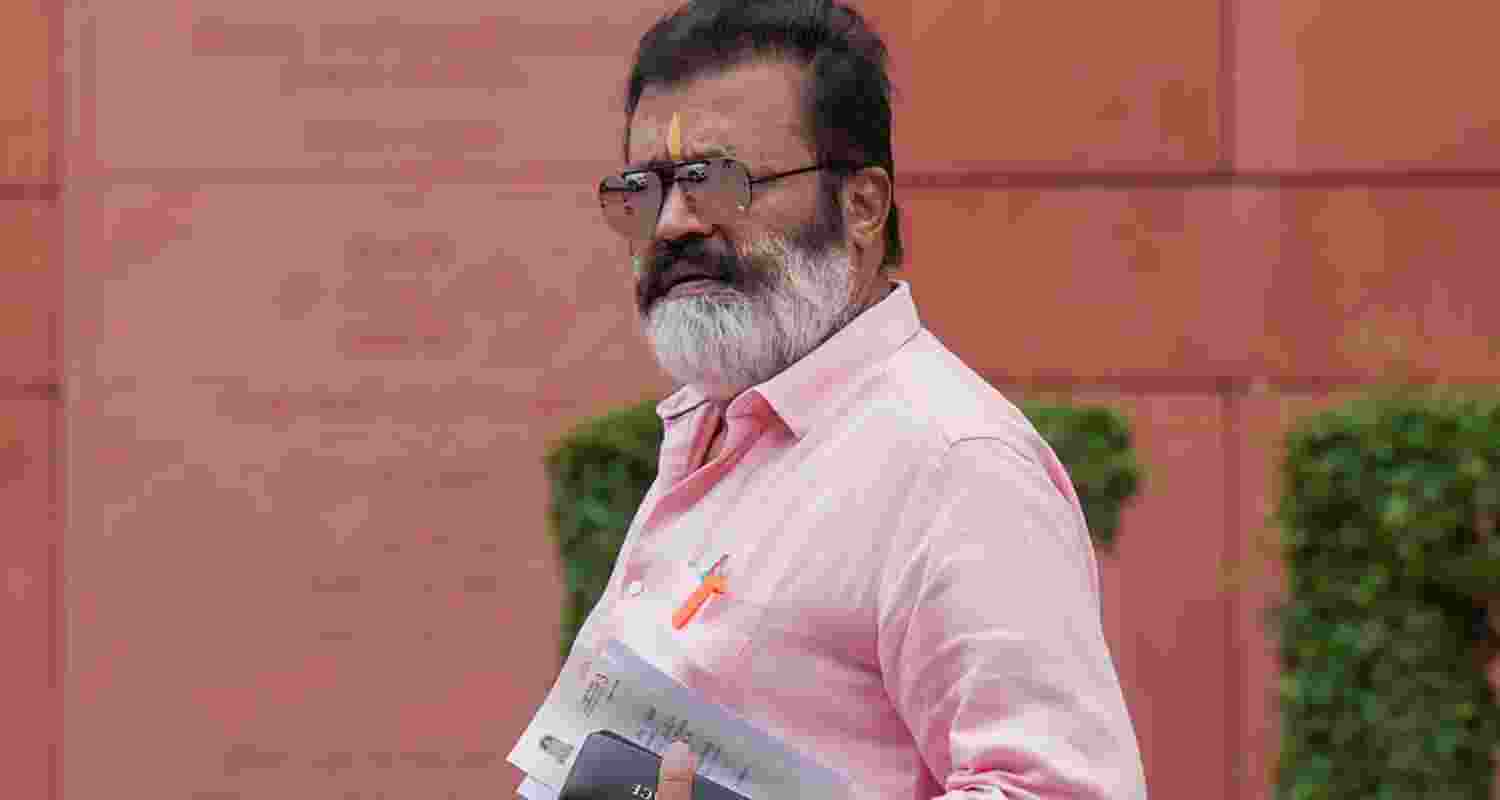 Union Minister of State for Petroleum and Natural Gas Suresh Gopi. Union Minister of State for Petroleum and Natural Gas Suresh Gopi.