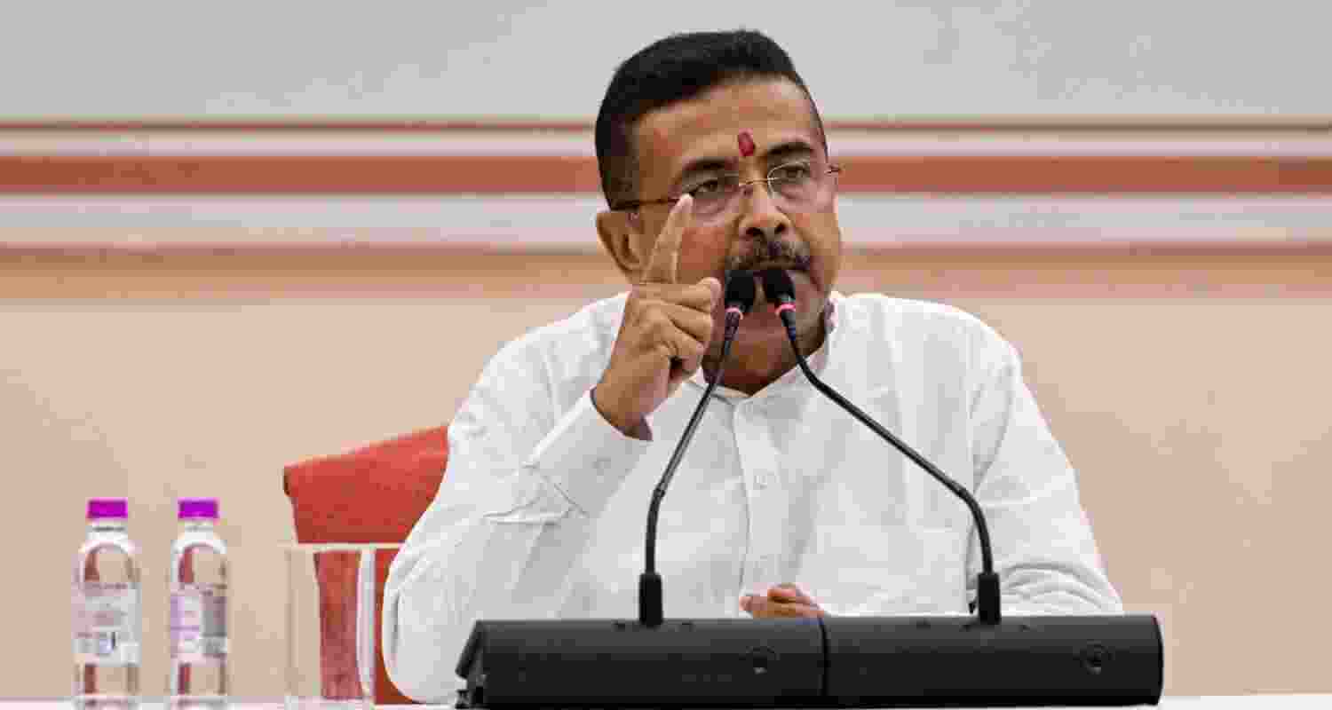 WB Chief Minister Suvendu Adhikari. WB Chief Minister Suvendu Adhikari.