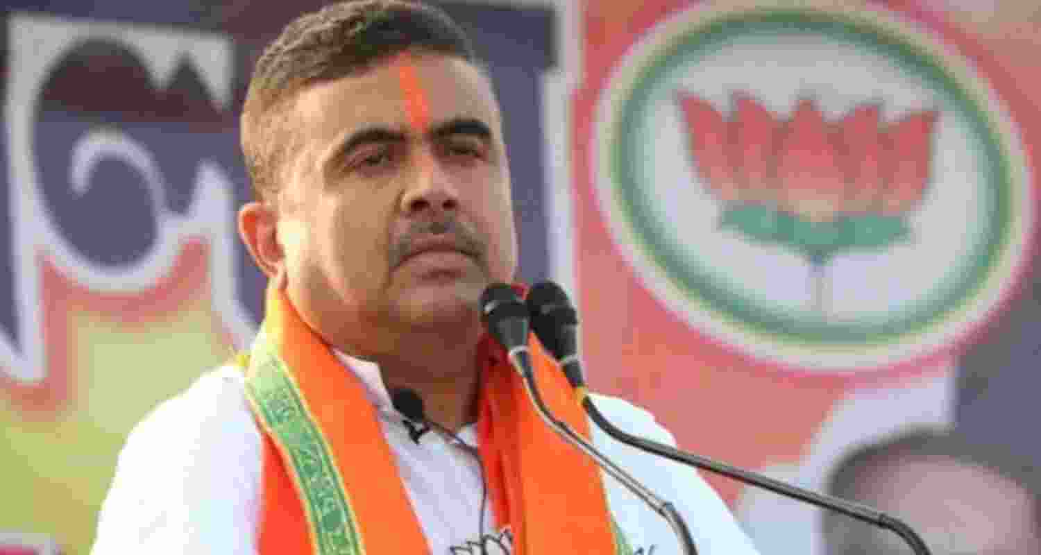 West Bengal BJP leader Suvendu Adhikari - file image. West Bengal BJP leader Suvendu Adhikari - file image.