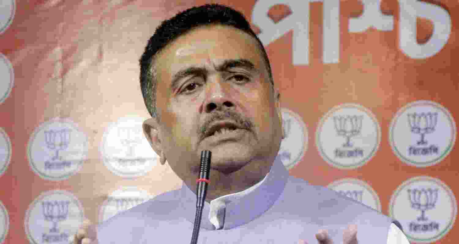 Leader of Opposition in the West Bengal Legislative Assembly Suvendu Adhikari - file image. Leader of Opposition in the West Bengal Legislative Assembly Suvendu Adhikari - file image.