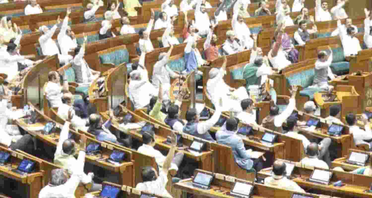 The Public Examinations (Prevention of Unfair Means) Amendment Bill 2026 being passed by a voice vote in the Lok Sabha on Wednesday. The Public Examinations (Prevention of Unfair Means) Amendment Bill 2026 being passed by a voice vote in the Lok Sabha on Wednesday.