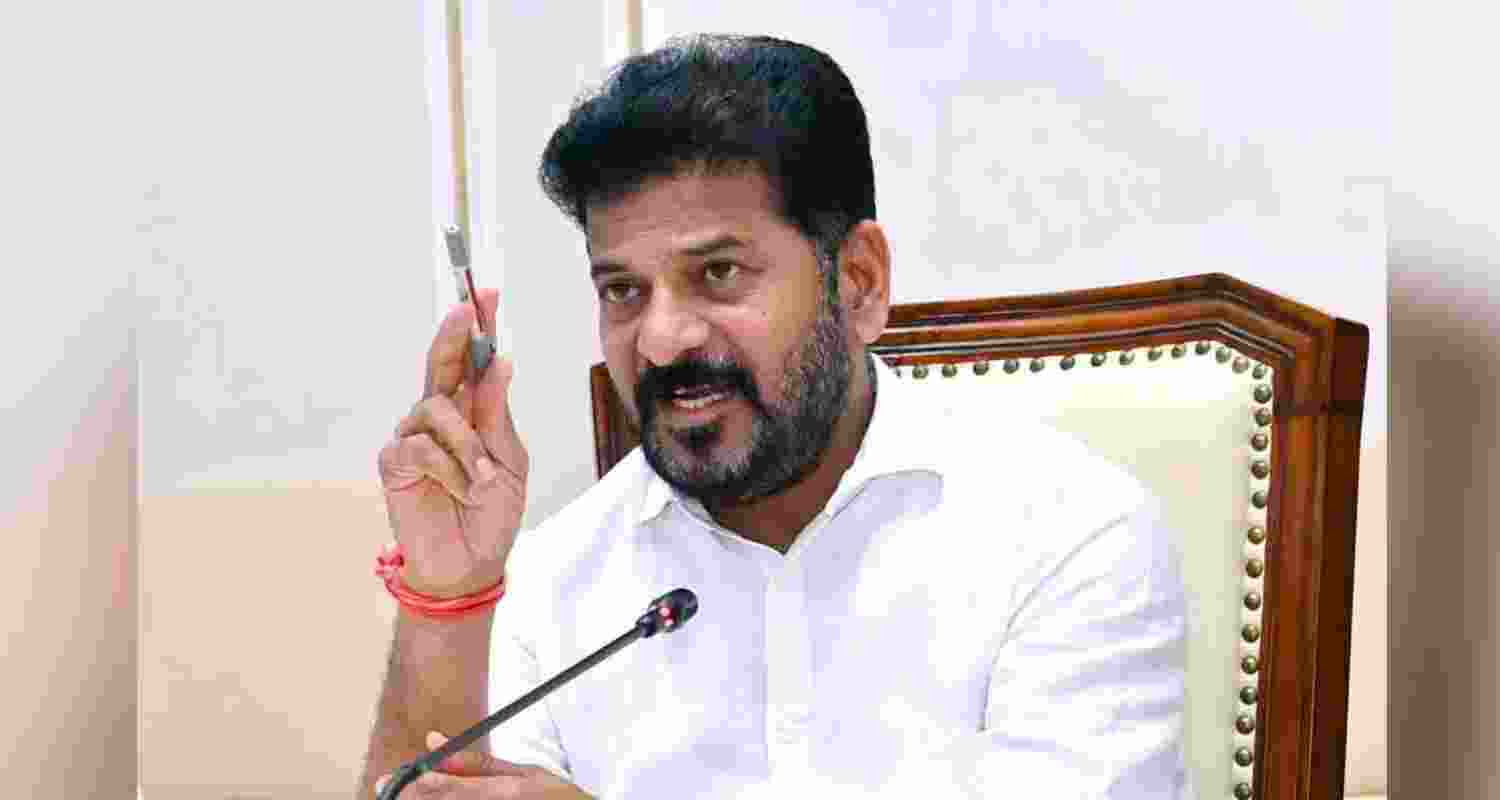 Telangana Chief Minister Revanth Reddy. Telangana Chief Minister Revanth Reddy.