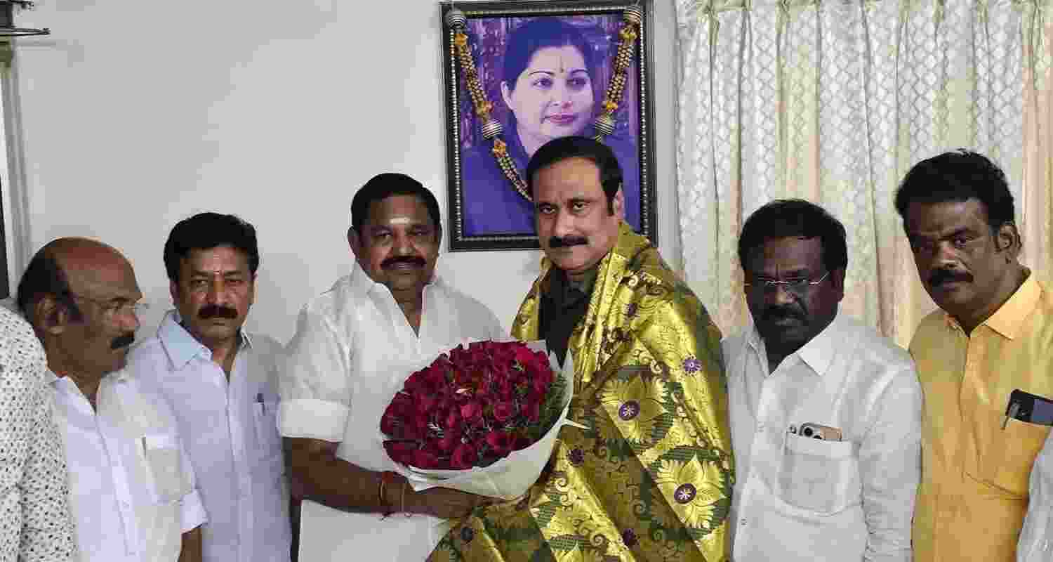 PMK joins NDA fold for 2026 polls; EPS backs alliance PMK joins NDA fold for 2026 polls; EPS backs alliance