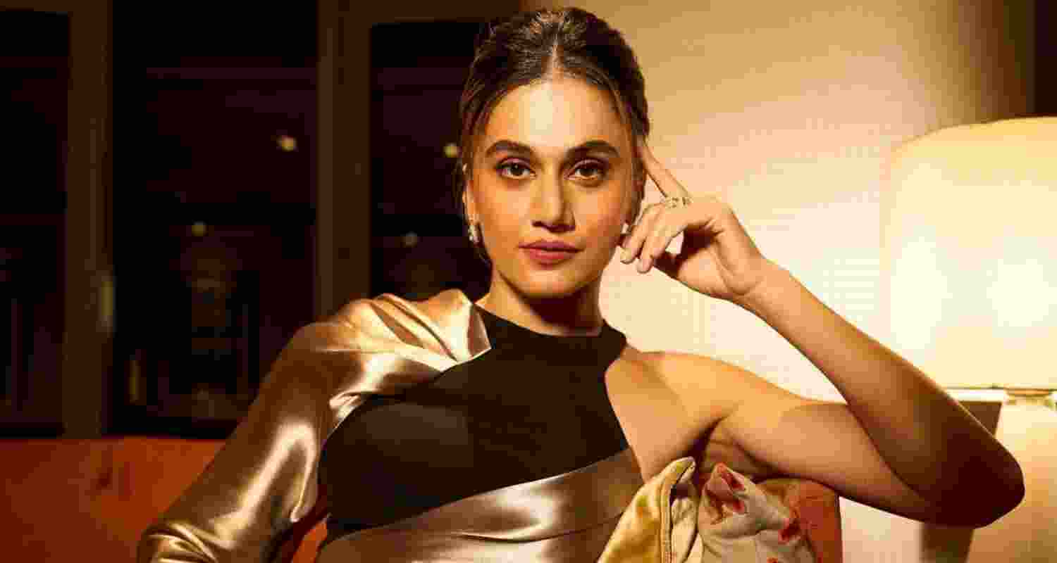 Taapsee Pannu. Image: X Taapsee Pannu. Image: X