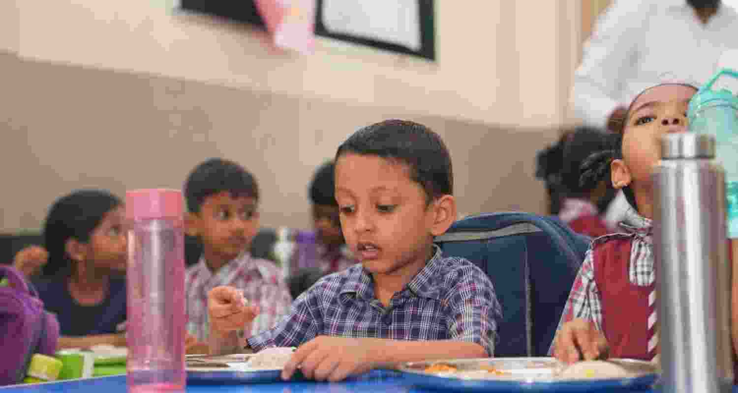 Breakfast scheme launched in Telangana govt schools Breakfast scheme launched in Telangana govt schools