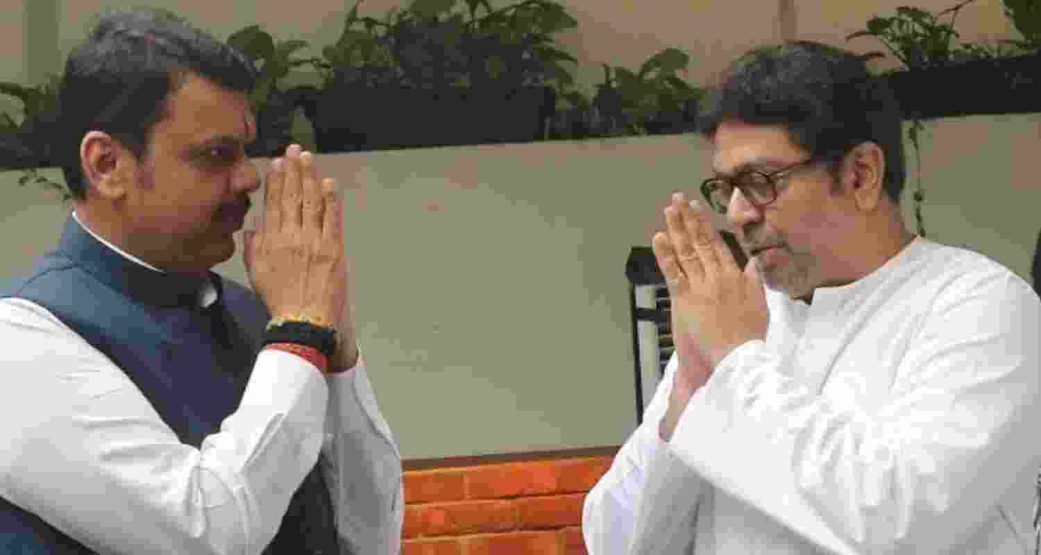Teach Marathi to migrants: Raj Thackeray to CM Fadnavis Teach Marathi to migrants: Raj Thackeray to CM Fadnavis