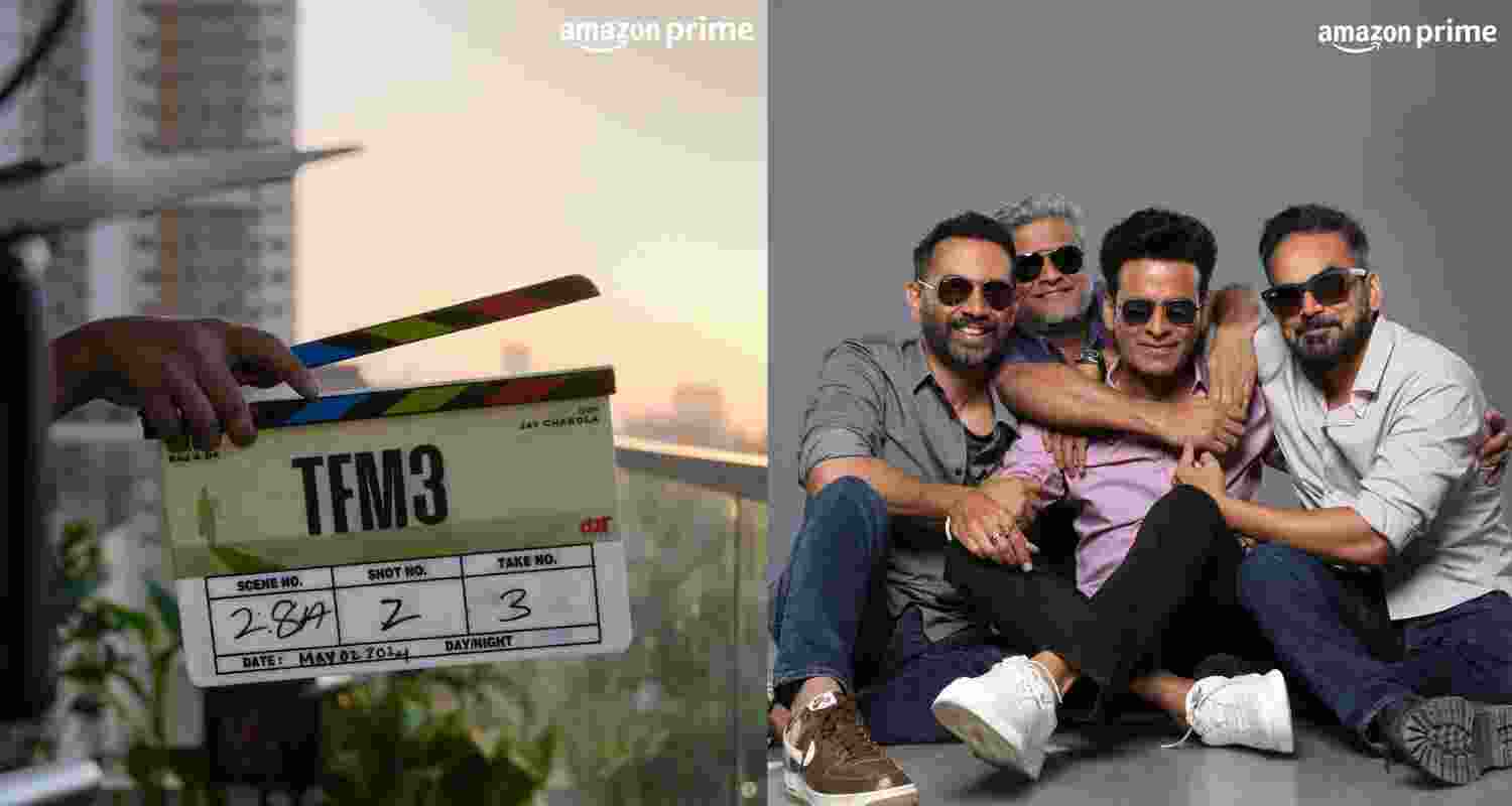 Shooting started for season 3 of 'The Family Man'. Shooting started for season 3 of 'The Family Man'.