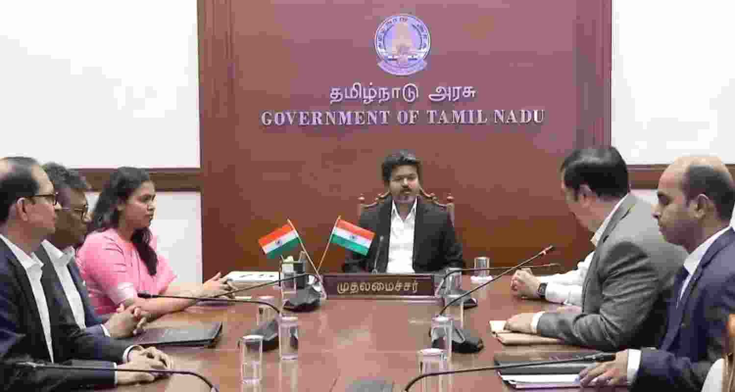 Hitachi Energy signs an MoU with Tamil Nadu to invest Rs 1,000 crore over five years, creating around 1,000 technology jobs and expanding operations. Hitachi Energy signs an MoU with Tamil Nadu to invest Rs 1,000 crore over five years, creating around 1,000 technology jobs and expanding operations.