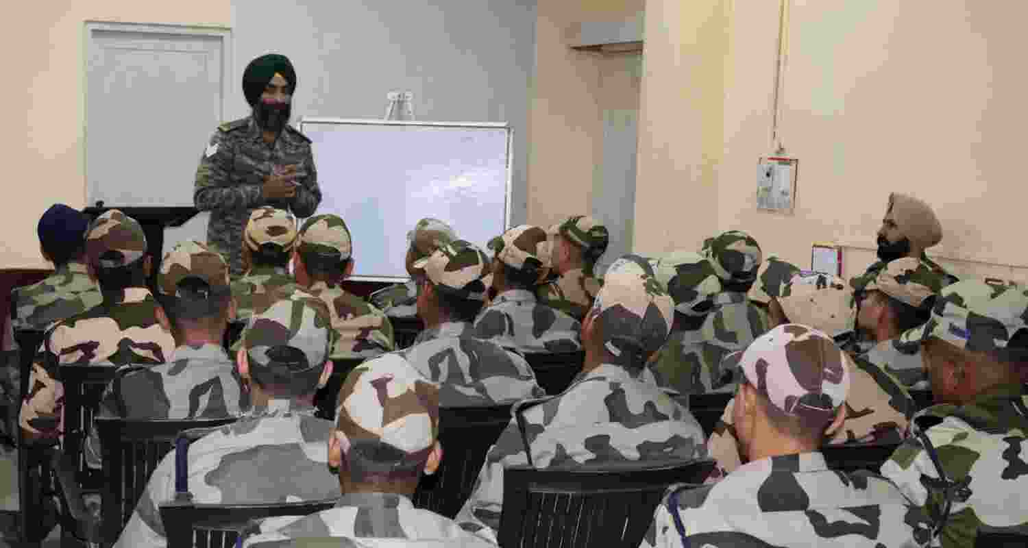Indian Army conducts specialised training for CISF Indian Army conducts specialised training for CISF