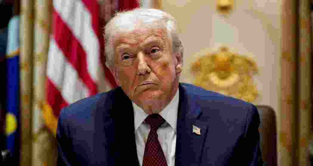 A file photo of US President Donald Trump. A file photo of US President Donald Trump.