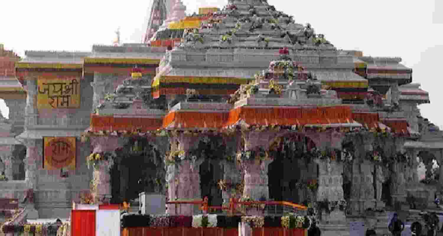 The Ram Temple complex. The Ram Temple complex.