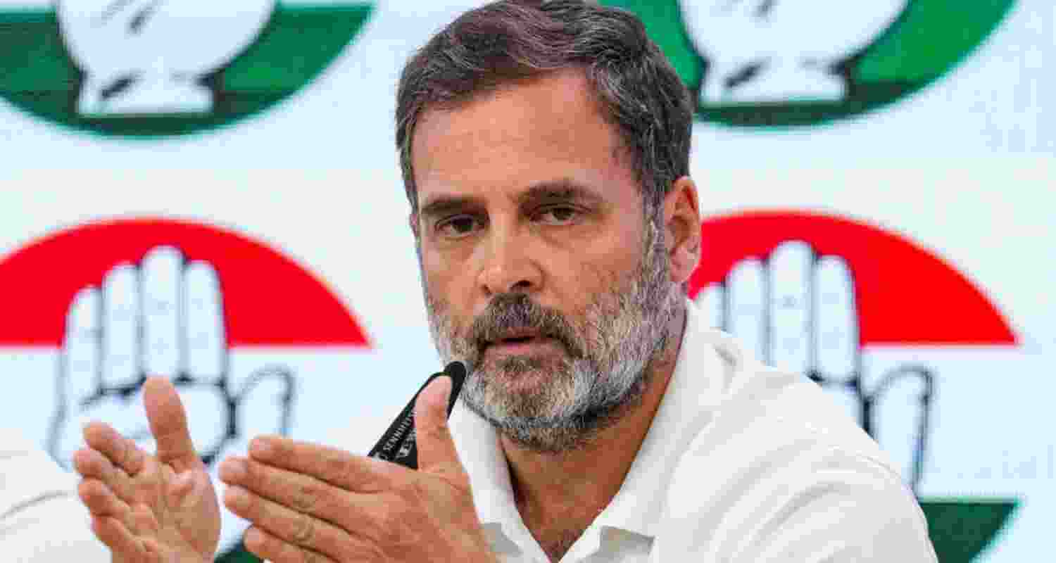 Rahul Gandhi criticises Nicobar project, cites tribal displacement. Rahul Gandhi criticises Nicobar project, cites tribal displacement.