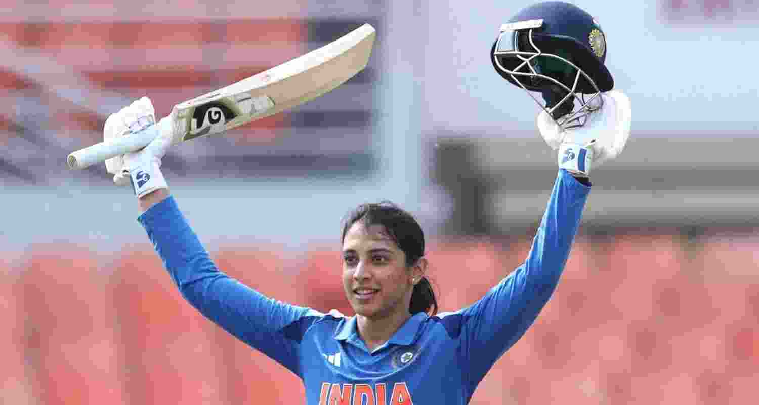 Indian women cricket team vice-captain Smriti Mandhana. Indian women cricket team vice-captain Smriti Mandhana.