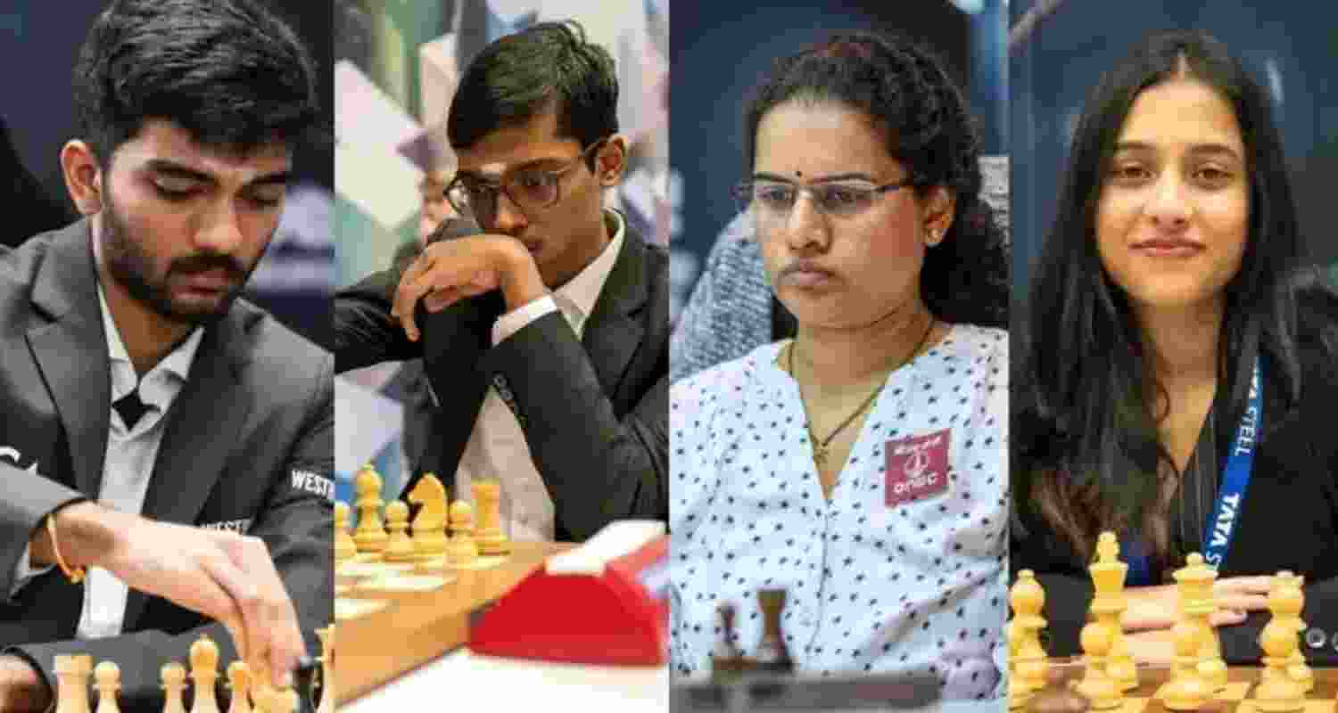 Indian chess stars. Indian chess stars.