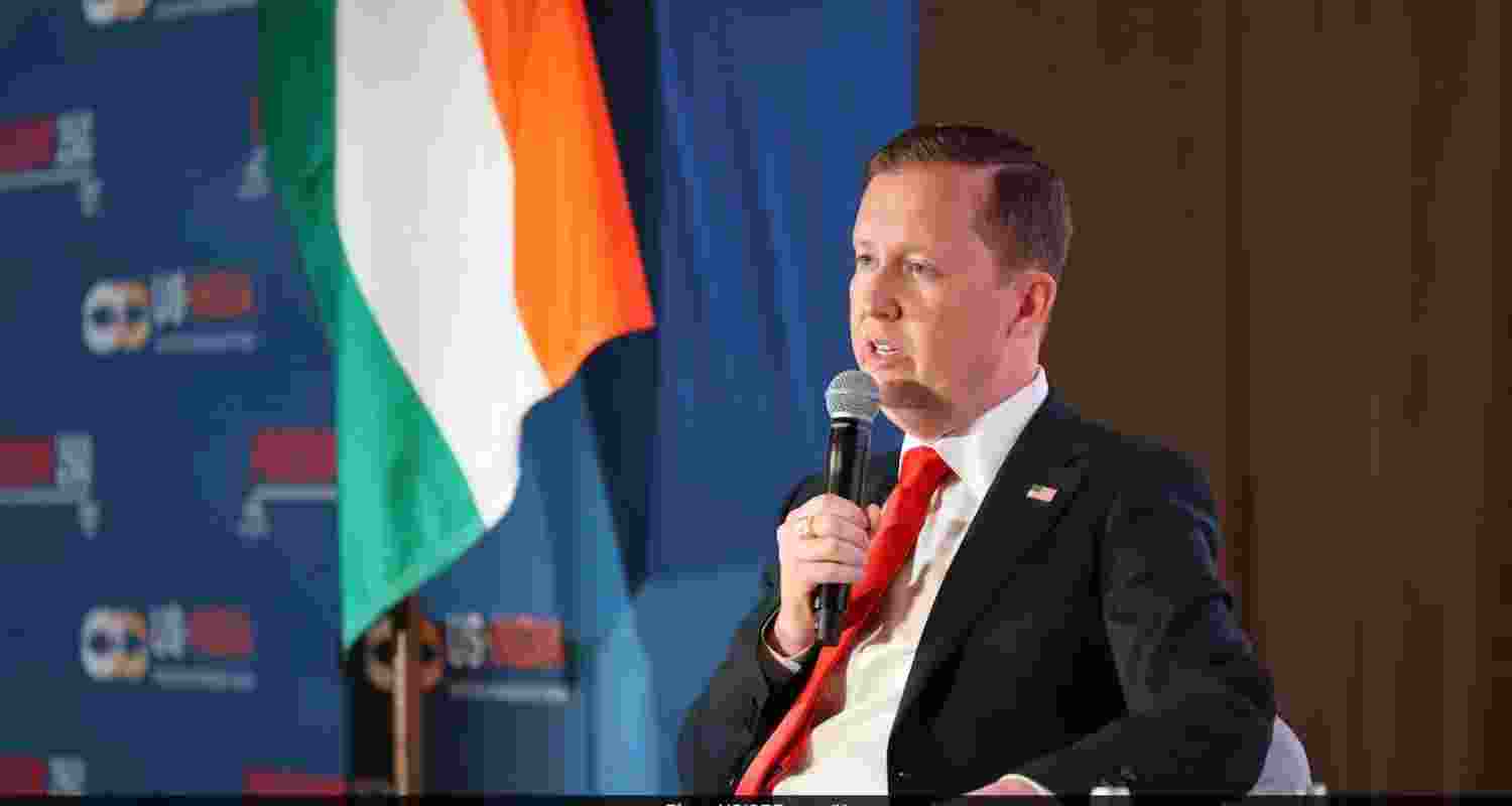 US Ambassador to India Sergio Gor. US Ambassador to India Sergio Gor.
