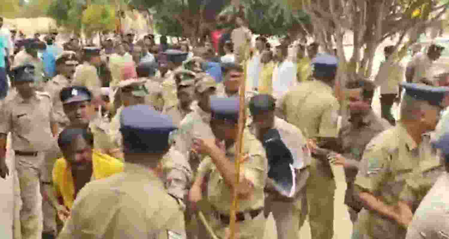 The deceased, identified as Guru Kiran, was a student at Sterling English Residential School in Devanahalli. The deceased, identified as Guru Kiran, was a student at Sterling English Residential School in Devanahalli.