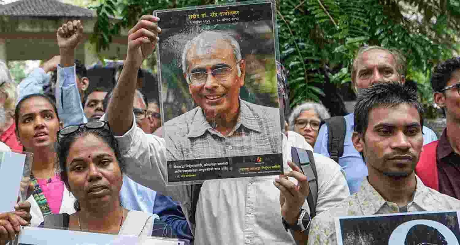 Chavan Urges Action: Sanatan Sanstha Termed Terror Outfit Amid Dabholkar Verdict. Image X. Chavan Urges Action: Sanatan Sanstha Termed Terror Outfit Amid Dabholkar Verdict. Image X.