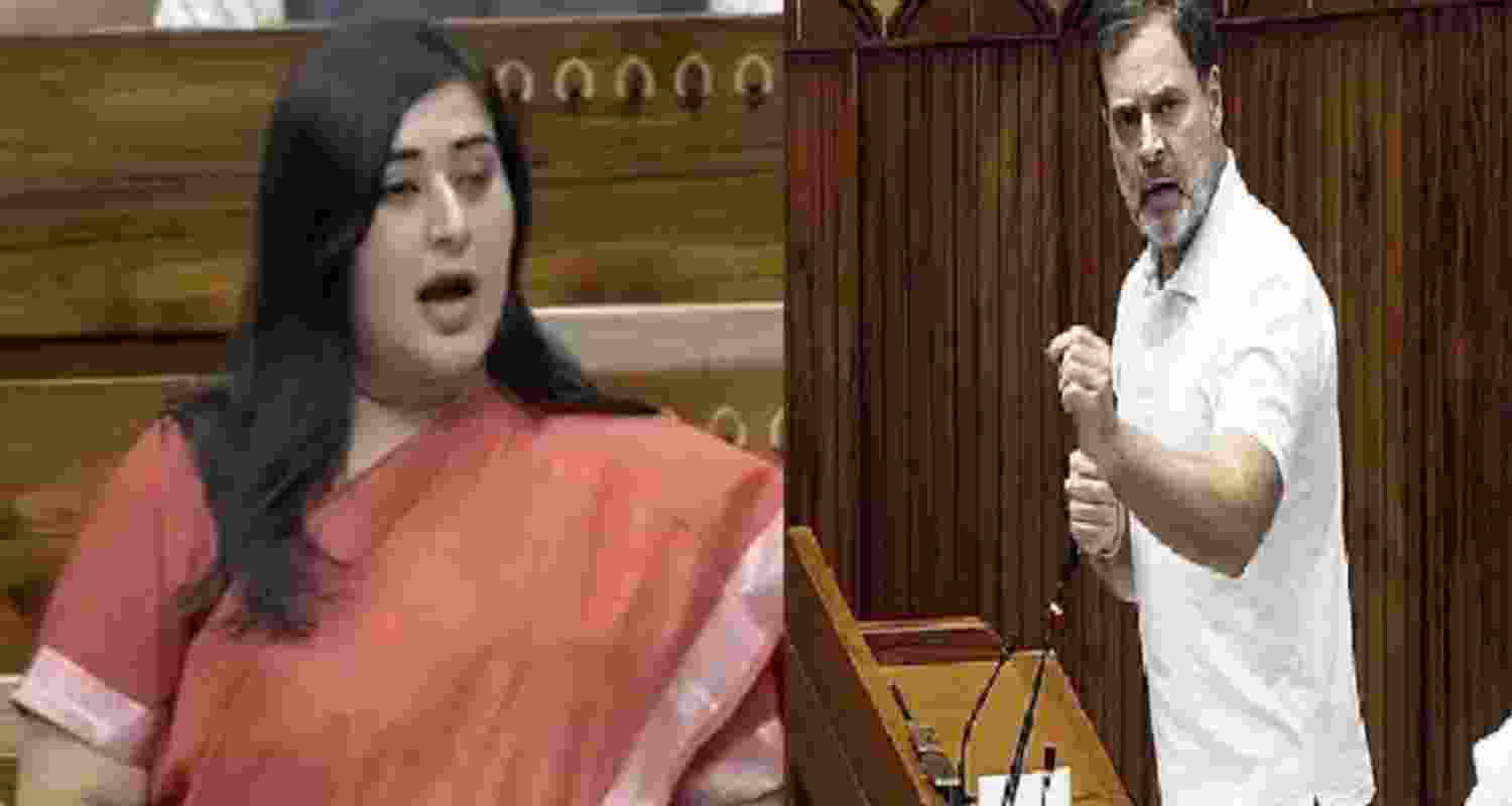 Speaker Om Birla acknowledges Bansuri Swaraj's Notice for Rahul Gandhi to Prove Accuracy of His Speech in Parliament. Speaker Om Birla acknowledges Bansuri Swaraj's Notice for Rahul Gandhi to Prove Accuracy of His Speech in Parliament.