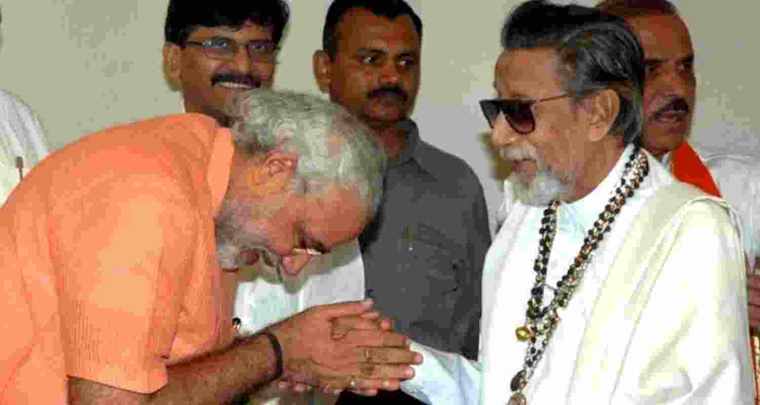 Balasaheb Thackeray Remembered for Visionary Leadership and Dedication. File Photo. Balasaheb Thackeray Remembered for Visionary Leadership and Dedication. File Photo.