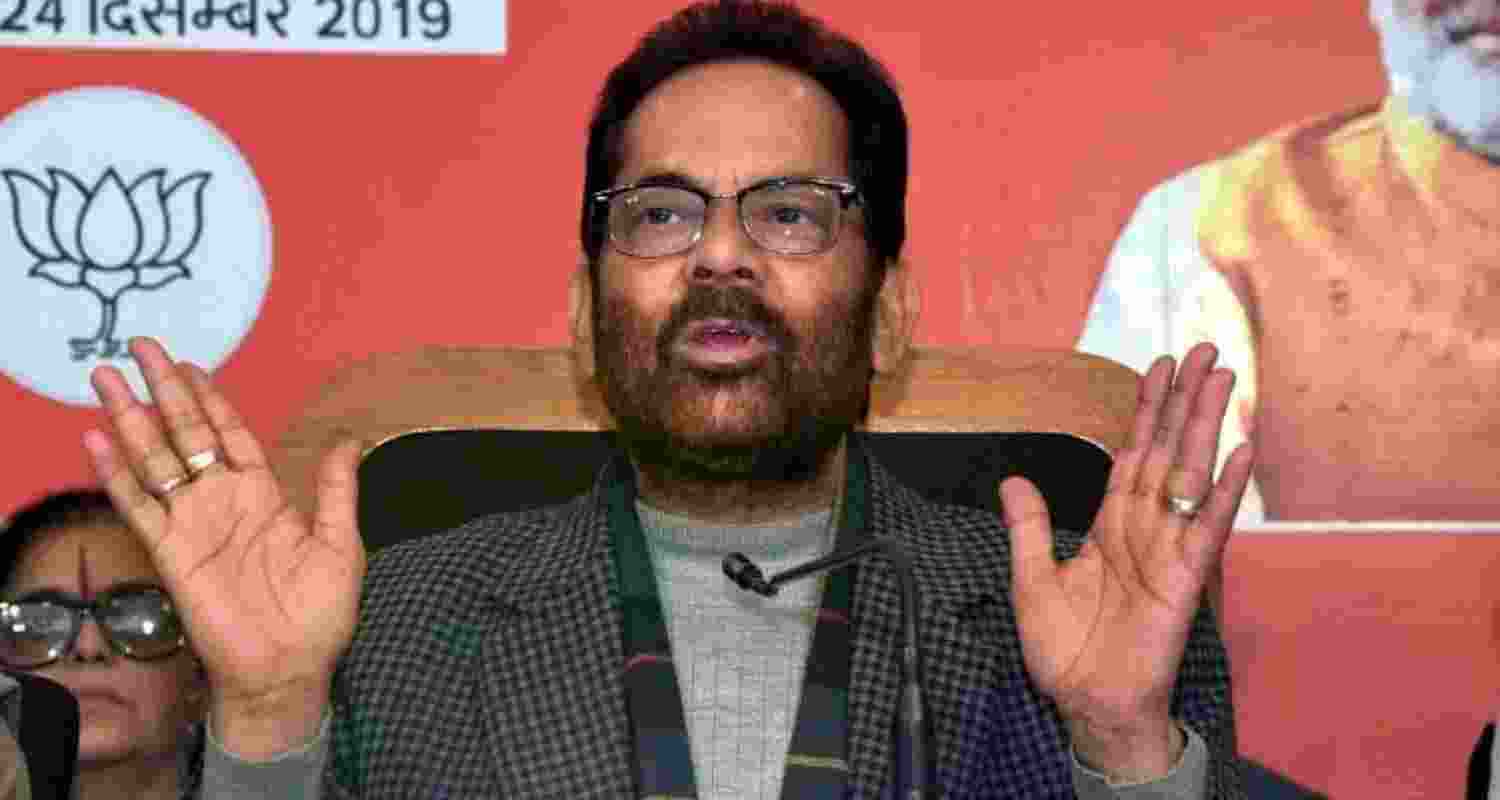 Naqvi warns against 'pseudo-secular syndicate' subverting 'sanatan sanskar' Naqvi warns against 'pseudo-secular syndicate' subverting 'sanatan sanskar'