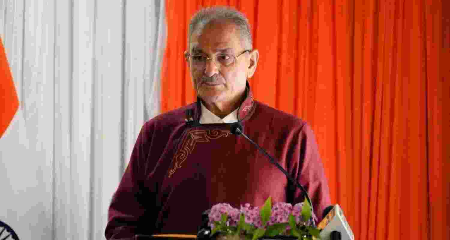 Ladakh Lieutenant Governor Kavinder Gupta. Ladakh Lieutenant Governor Kavinder Gupta.