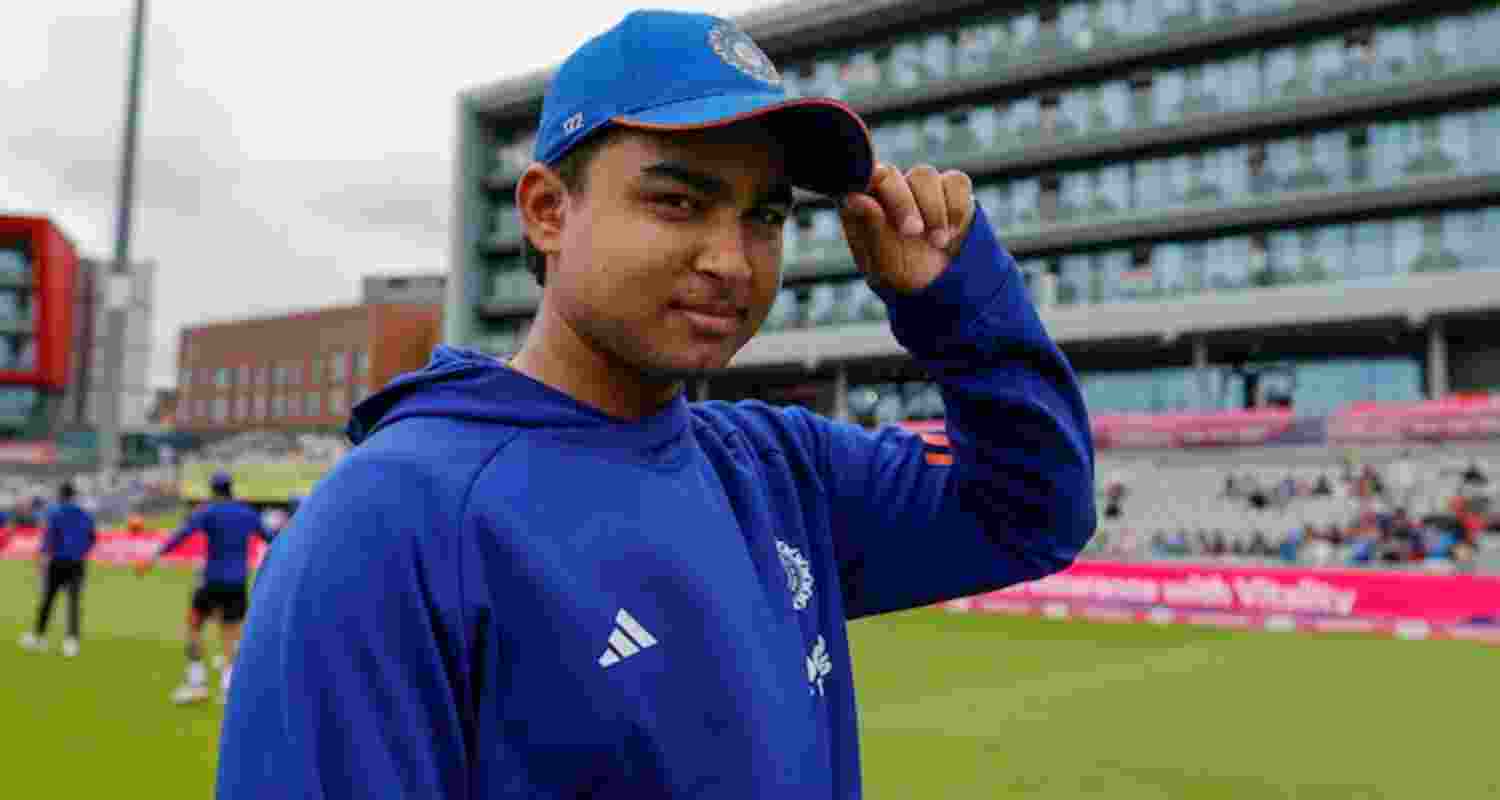 Teenage cricket prodigy Vaibhav Sooryavanshi. Teenage cricket prodigy Vaibhav Sooryavanshi.