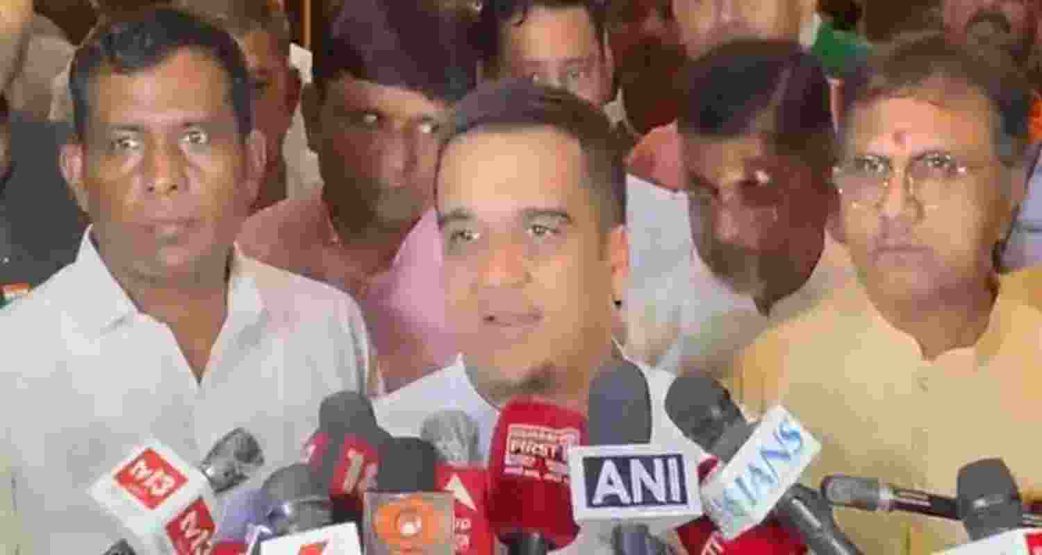 Gujarat Deputy Chief Minister Harsh Sanghavi. Gujarat Deputy Chief Minister Harsh Sanghavi.