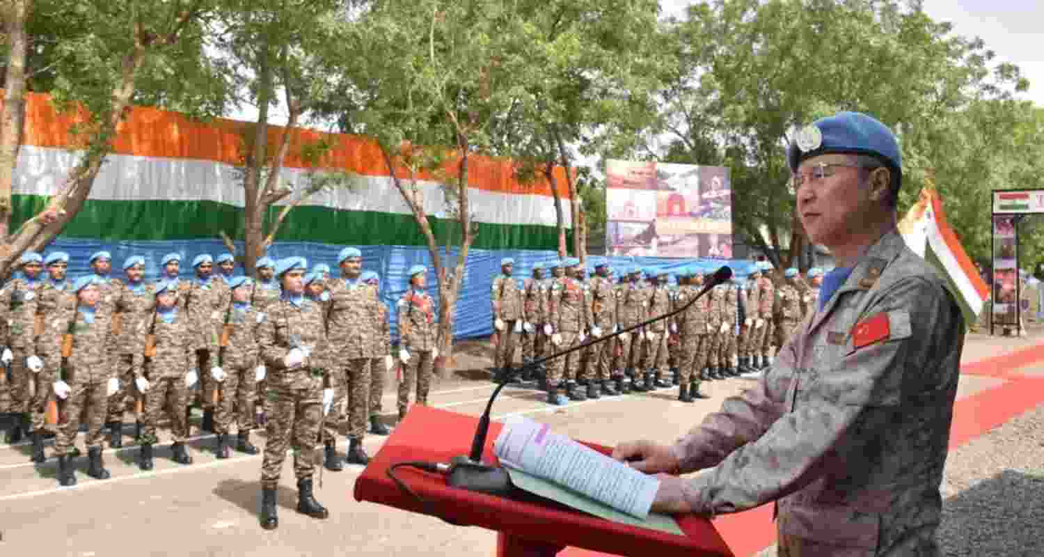 Among the Indian contingent recognised for their service were 53 women peacekeepers. Among the Indian contingent recognised for their service were 53 women peacekeepers.