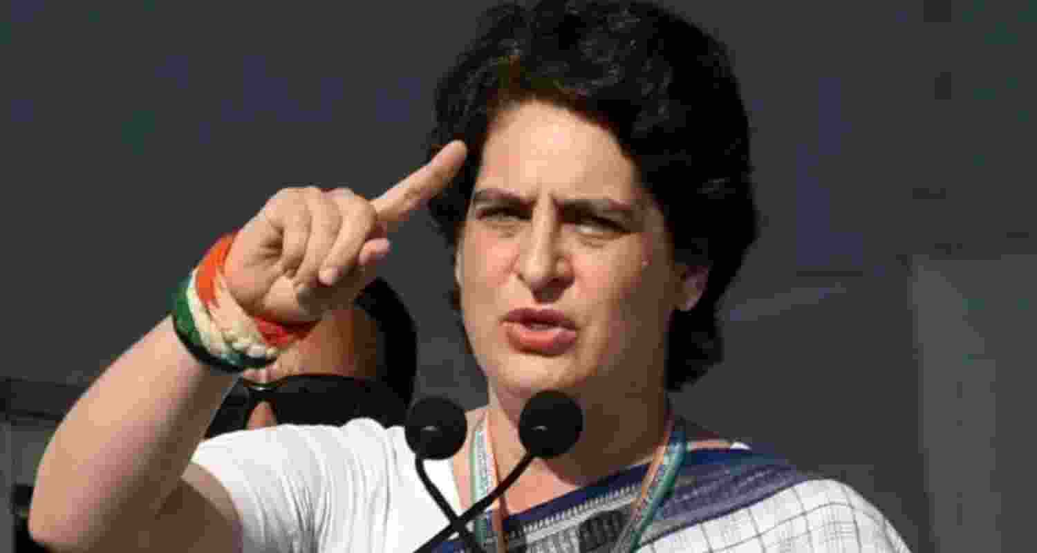 Congress leader Priyanka Gandhi Vadra. Congress leader Priyanka Gandhi Vadra.