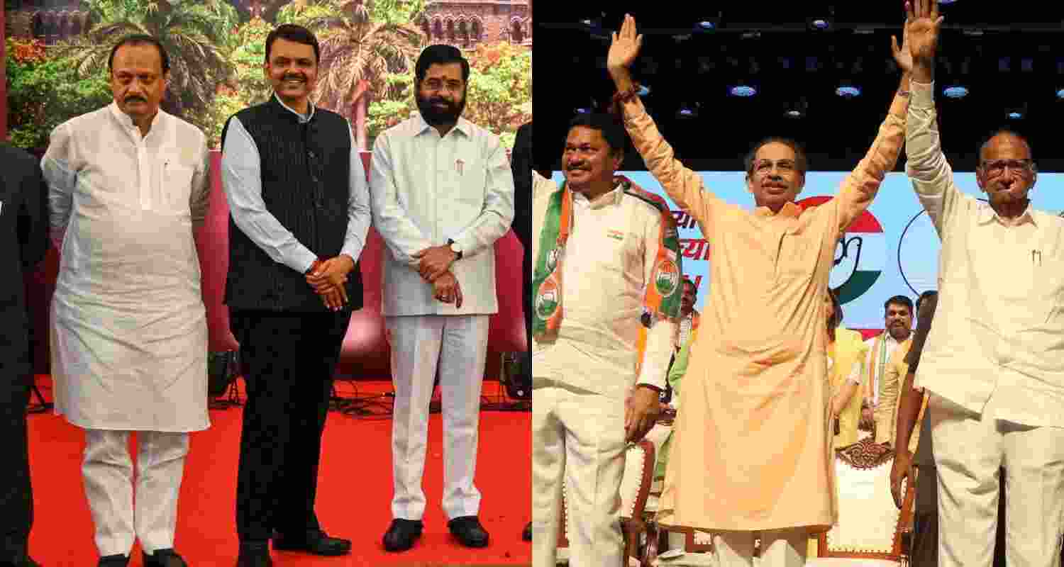 Mahayuti eyes unity in Maharashtra civic polls. Mahayuti eyes unity in Maharashtra civic polls.