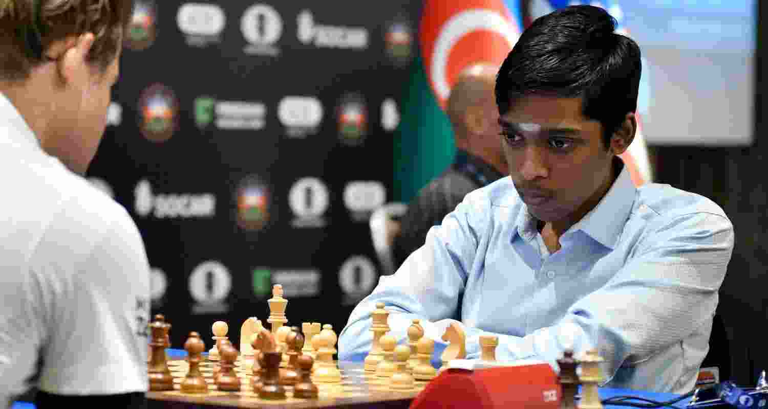 Indian Grandmaster R Praggnanandhaa played out a hard-fought draw against Romanian player Deac Bogdan-Daniel. Indian Grandmaster R Praggnanandhaa played out a hard-fought draw against Romanian player Deac Bogdan-Daniel.