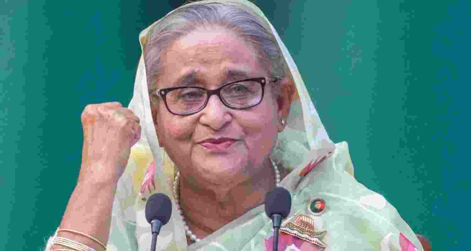 Former Prime Minister Sheikh Hasina. Former Prime Minister Sheikh Hasina.