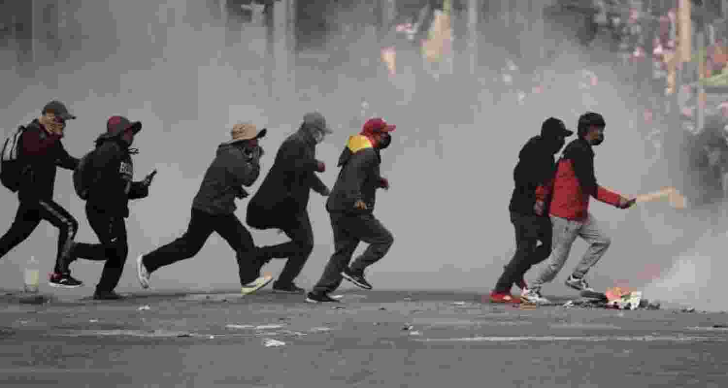 Government officials said at least three people died after emergency vehicles were unable to reach medical facilities due to the roadblocks. Government officials said at least three people died after emergency vehicles were unable to reach medical facilities due to the roadblocks.