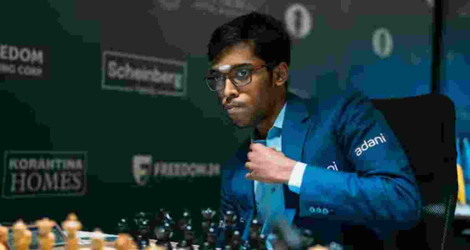 Indian Grandmaster R Praggnanandhaa. Indian Grandmaster R Praggnanandhaa.