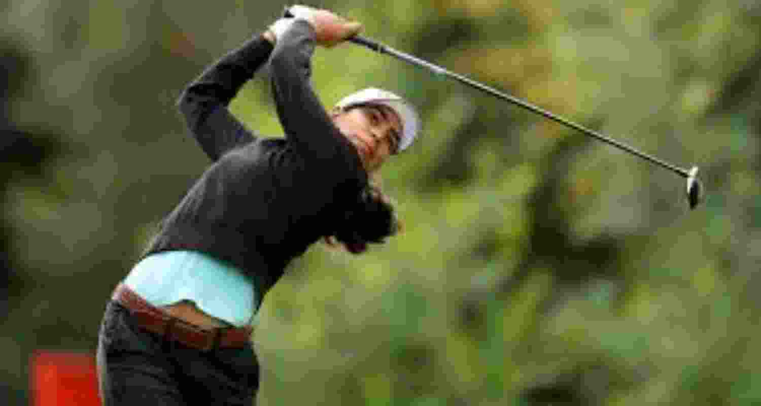 Indian golf player Diksha Dagar. Indian golf player Diksha Dagar.