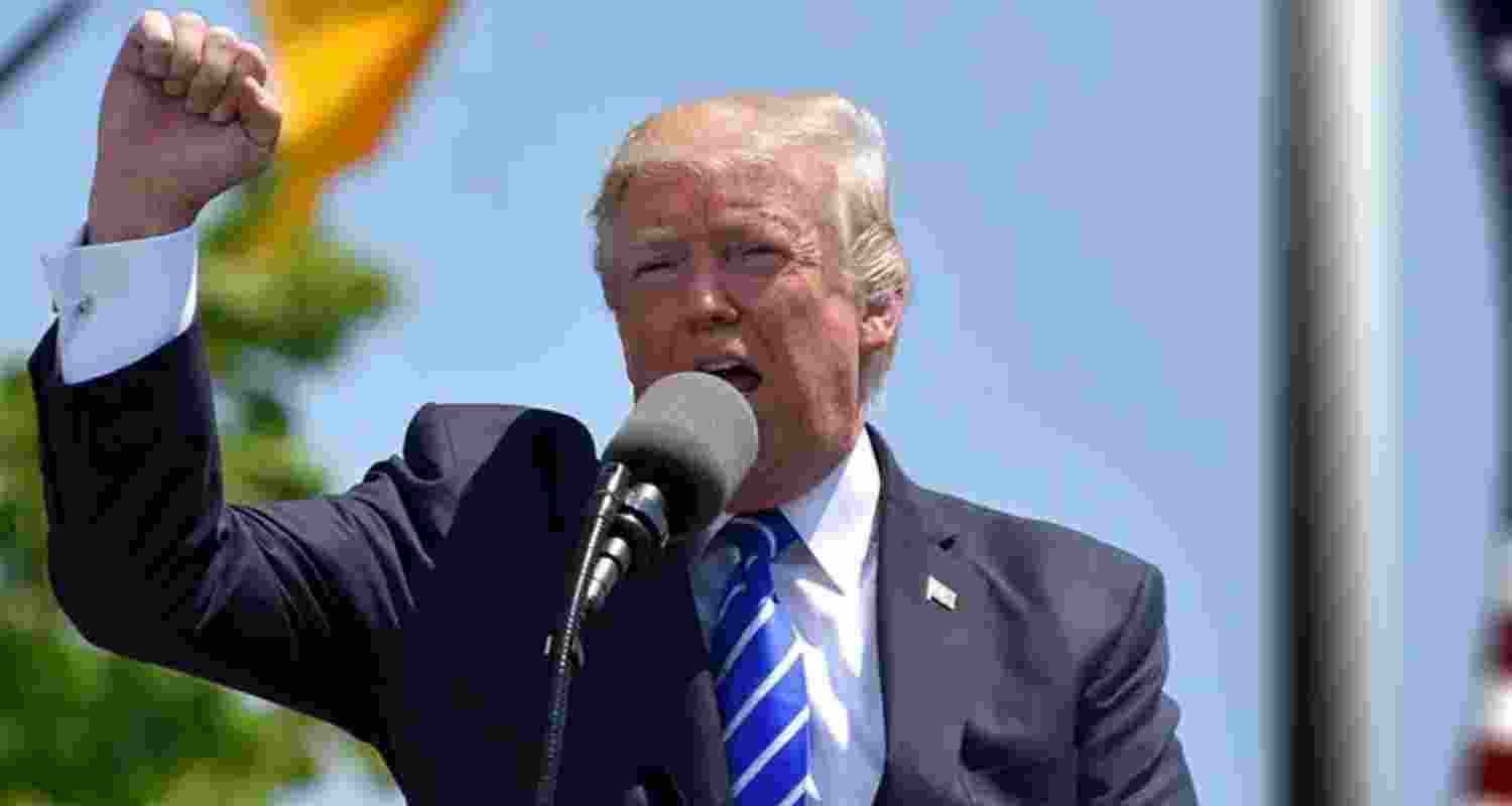 US President Donald Trump. US President Donald Trump.